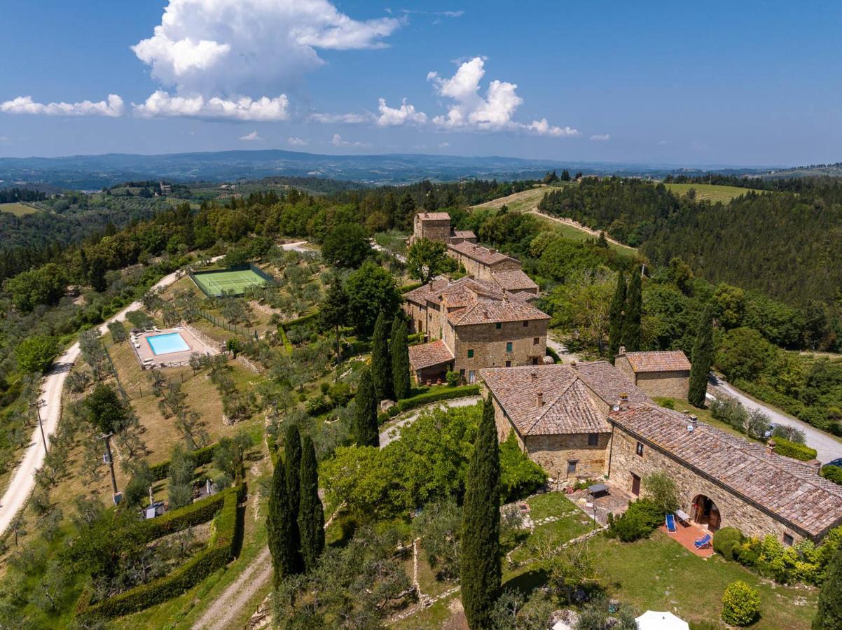 Borgo Nel Chianti Istrice Con Piscina Tennis E Wifi Castellina in Chianti Exteriér fotografie