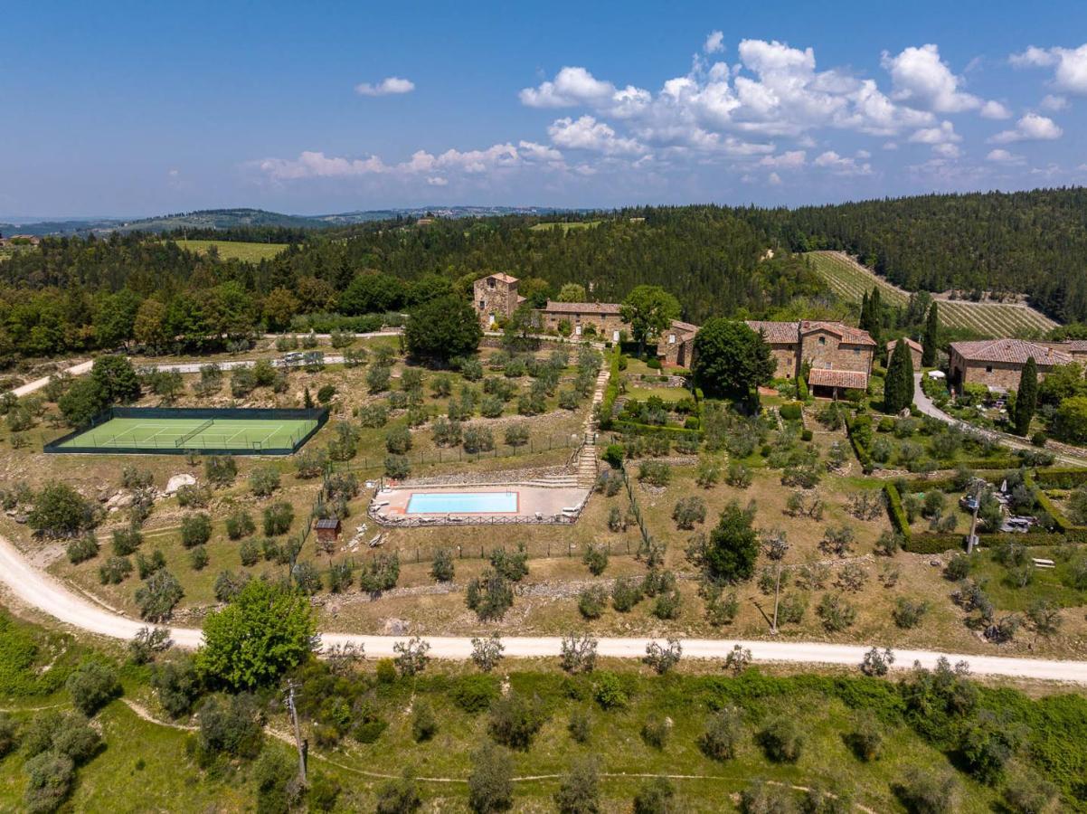 Borgo Nel Chianti Istrice Con Piscina Tennis E Wifi Castellina in Chianti Exteriér fotografie